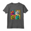 Burmilla Cat Pop Art Design - Maglietta Colorata per Amanti dei Gatti - Ideale per Natale, Compleanni o San Valentino