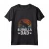 Donna Cad Owner Dad - Retro Burmilla Dad Maglietta con Collo a V - Ideale per gli Amanti dei Gatti e Papà dei Gatti - Regalo Unico per Proprietari di Gatti Burmilla