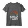 Donna Cad Owner Dad - Retro Burmilla Dad Maglietta con Collo a V - Ideale per gli Amanti dei Gatti e Papà dei Gatti - Regalo Unico per Proprietari di Gatti Burmilla