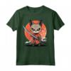 Samurai Burmilla Gatto Giapponese Kawaii Ninja Cat Maglietta - Moda Gatto Samurai Kawaii per Appassionati di Cultura Giapponese