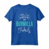 Simpatico Burmilla Design Family Cat - T-shirt regalo personalizzata per amanti dei gatti - Ideale per Compleanno o Natale