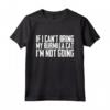 Uomo If I Can't Bring My Burmilla Cat I'm Not Going Maglietta - Funny Burmilla Cat Lover Shirt - Birthday Gift Idea