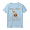 Sorry I Can't - My Cat Said No - Burmilla Cat Maglietta - Design Unico per Amanti dei Gatti Burmilla