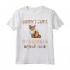 Sorry I Can't - My Cat Said No - Burmilla Cat Maglietta - Design Unico per Amanti dei Gatti Burmilla