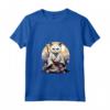 Donna Gatto giapponese Ninja Kawaii Burmilla Cat Samurai Maglietta con Collo a V - Design Unico - Acquista Online