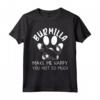 Burmilla Cat Maglietta - Cats Make Me Happy You Not So Much - Design Unico per Amanti dei Gatti Burmilla