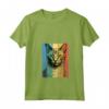 Burmilla Cat Ritratto Vintage Style Mamma Papà Maglietta con Collo a V - Regalo Ideale per Amanti dei Gatti - Natale, Ringraziamento, Compleanni