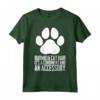 Uomo Burmilla Cat Hair - It's a Condiment and an Accessory - Funny T-shirt for Burmilla Cat Lovers - Ideal Gift for Burmilla Cat Owners