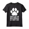 Uomo Sorry I Can't - Maglietta con Gatto Burmilla - Regalo Divertente per Amanti dei Gatti
