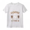 Donna Cat Owner & Barista Motif - Coffee & Burmilla Cat Maglietta con Collo a V - T-shirt Gatti Burmilla e Caffè per Veri Amanti dei Gatti