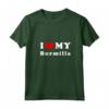 Donna I Love My Burmilla - Maglietta con Collo a V - Design Vintage per Amanti dei Gatti Burmilla