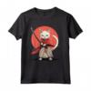 Samurai Burmilla Gatto giapponese Kawaii Ninja Cat Maglietta - Design intricato per gli Appassionati di Gatti e Cultura Giapponese