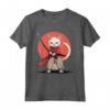 Samurai Burmilla Gatto giapponese Kawaii Ninja Cat Maglietta - Design intricato per gli Appassionati di Gatti e Cultura Giapponese