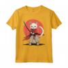 Samurai Burmilla Gatto giapponese Kawaii Ninja Cat Maglietta - Design intricato per gli Appassionati di Gatti e Cultura Giapponese