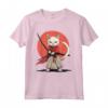 Samurai Burmilla Gatto giapponese Kawaii Ninja Cat Maglietta - Design intricato per gli Appassionati di Gatti e Cultura Giapponese