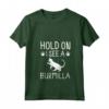 Donna Retro Cat Motif - Hold On I See A Burmilla Cat Maglietta con Collo a V - Design Gatti Burmilla per Amanti dei Gatti