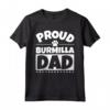 Burmilla Cad Papà Divertente - Maglietta Leggera per Amanti dei Gatti - Ideale come Regalo Divertente