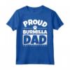 Burmilla Cad Papà Divertente - Maglietta Leggera per Amanti dei Gatti - Ideale come Regalo Divertente