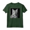 Fotografia Cinematografica Gatto Burmilla in Bianco e Nero - Maglietta Perfetta per Amanti dei Gatti - Ideale per Compleanni o Natale