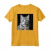 Fotografia Cinematografica Gatto Burmilla in Bianco e Nero - Maglietta Perfetta per Amanti dei Gatti - Ideale per Compleanni o Natale