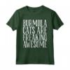 Uomo Gatti Burmilla - Burmilla - Gattino Burmilla Maglietta - Burmilla Cats are Freaking Awesome Gift Idea - Ideal for Burmilla Cat Lovers