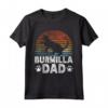 Cad Owner Dad - Retro Burmilla Dad Maglietta per gli Amanti dei Gatti - Ideale per Proprietari di Gatti Burmilla