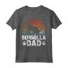 Cad Owner Dad - Retro Burmilla Dad Maglietta per gli Amanti dei Gatti - Ideale per Proprietari di Gatti Burmilla
