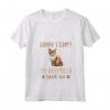 Donna Sorry I Can't - My Cat Said No - Burmilla Cat Maglietta con Collo a V - Design Unico per Amanti dei Gatti Burmilla