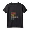 Sorry Can't Burmilla Bye - Maglietta Divertente per Amanti dei Gatti Burmilla - Ideale come Regalo per Festa del Papà, Festa della Mamma o Compleanno