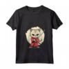 Donna Samurai Gatto Giapponese Kawaii Ninja Burmilla Cat - Maglietta con Collo a V - Design Vivido e Intricato - Ideale per Appassionati di Gatti e Cultura Giapponese