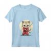 Donna Samurai Gatto Giapponese Kawaii Ninja Burmilla Cat - Maglietta con Collo a V - Design Vivido e Intricato - Ideale per Appassionati di Gatti e Cultura Giapponese