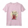 Donna Samurai Gatto Giapponese Kawaii Ninja Burmilla Cat - Maglietta con Collo a V - Design Vivido e Intricato - Ideale per Appassionati di Gatti e Cultura Giapponese