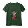 Donna Samurai Burmilla Gatto Giapponese Kawaii Ninja Cat - Maglietta Collo a V - Ideale per Appassionati di Gatti e Ninja