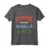 Caffè e Gatti Burmilla - Design Divertente per Amanti dei Gatti Burmilla - Maglietta per Amanti del Caffè