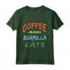 Caffè e Gatti Burmilla - Design Divertente per Amanti dei Gatti Burmilla - Maglietta per Amanti del Caffè