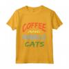 Caffè e Gatti Burmilla - Design Divertente per Amanti dei Gatti Burmilla - Maglietta per Amanti del Caffè