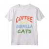 Caffè e Gatti Burmilla - Design Divertente per Amanti dei Gatti Burmilla - Maglietta per Amanti del Caffè