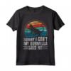 Sorry I Can't My Cat Said No - Retro Burmilla Cat Maglietta - Design Unico per Amanti dei Gatti Burmilla