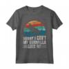 Sorry I Can't My Cat Said No - Retro Burmilla Cat Maglietta - Design Unico per Amanti dei Gatti Burmilla