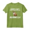 Sorry I Can't I Have Plans With My Burmilla Cat - Maglietta con Design Unico per Amanti dei Gatti Burmilla