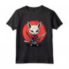Samurai Gatto giapponese Kawaii Ninja Burmilla Cat - Maglietta unisex con Design Ninja e Gatti - Acquista online