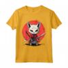 Samurai Gatto giapponese Kawaii Ninja Burmilla Cat - Maglietta unisex con Design Ninja e Gatti - Acquista online