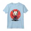Samurai Gatto giapponese Kawaii Ninja Burmilla Cat - Maglietta unisex con Design Ninja e Gatti - Acquista online