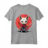 Samurai Gatto giapponese Kawaii Ninja Burmilla Cat - Maglietta unisex con Design Ninja e Gatti - Acquista online