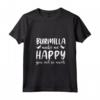 Donna Cats Make Me Happy - Burmilla Cat Maglietta con Collo a V - Design Unico per Proprietari di Gatti Burmilla