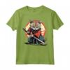 Gatto giapponese Ninja Kawaii - Samurai Burmilla Cat Maglietta - Design Felino Giapponese Intricato