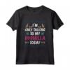 I'm Only Talking to my Burmilla Cat Maglietta - Design Carino per Proprietari di Gatti Burmilla - Regalo Esclusivo per Amanti dei Gatti