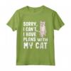 Scusa I Can't I Have Plans Con Il mio Gatto Burmilla - Maglietta per Amanti dei Gatti - Regalo Divertente per Chi Ama gli Animali