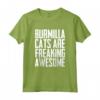 Uomo Mamma Burmilla - Gattino Burmilla - Burmilla Maglietta con Citazione Divertente - Ideale come Regalo Compleanno