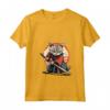 Donna Gatto Giapponese Ninja Kawaii Burmilla Cat Samurai Maglietta con Collo a V - Design Samurai unico per Appassionati di Gatti e Cultura Giapponese